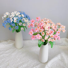 Load image into Gallery viewer, Handmade Crochet flower bouquet Forget-me-not(6PCS Set)
