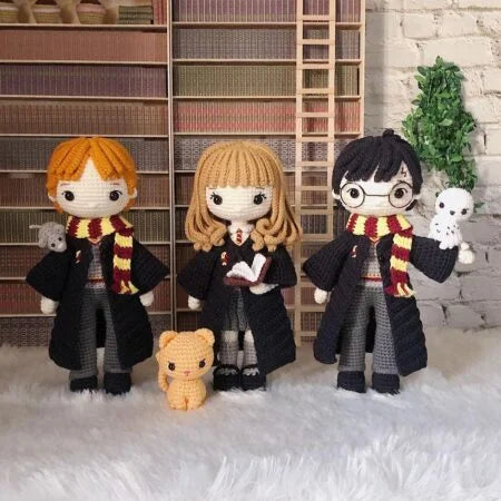 3-in-1 Harry potter Amigurumi Crochet Pattern