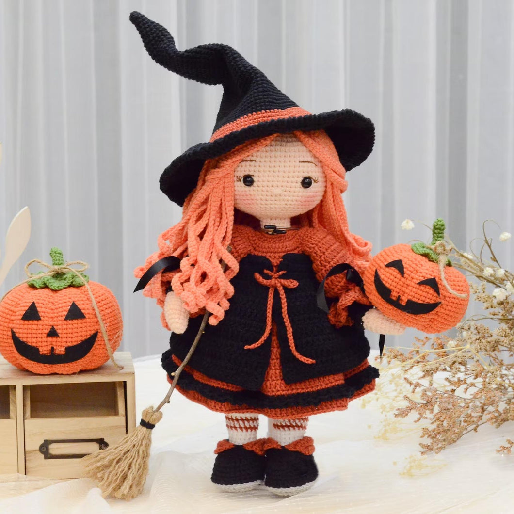 Beatrix the Witch Amigurumi Crochet Pattern