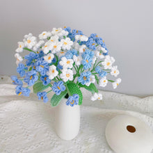 Load image into Gallery viewer, Handmade Crochet flower bouquet Forget-me-not(6PCS Set)
