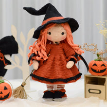 Load image into Gallery viewer, Beatrix the Witch Amigurumi Crochet Pattern
