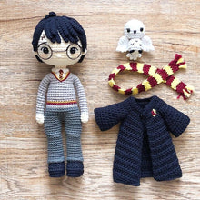 Load image into Gallery viewer, 3-in-1 Harry potter Amigurumi Crochet Pattern
