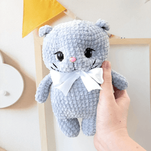 Load image into Gallery viewer, Adorable Kitten Amigurumi crochet pattern
