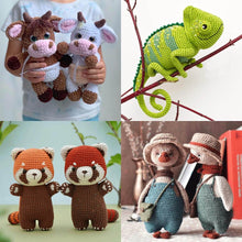 Load image into Gallery viewer, Animals bundle : 99+ Amigurumi Crochet patterns
