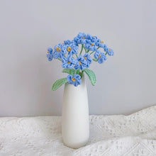 Load image into Gallery viewer, Handmade Crochet flower bouquet Forget-me-not(6PCS Set)
