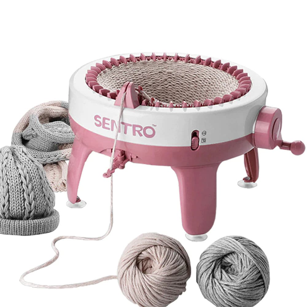 Sentro Knitting Machine Review Unboxing How to Knit a Hat Sentro 40 Needle  